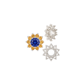 ITI NYC 10 Stone Round Cluster Tops (3.00 mm - 7.00 mm)