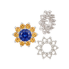 ITI NYC 10 Stone Round Cluster Tops (3.00 mm - 7.00 mm)