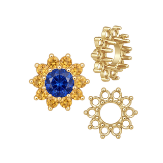 ITI NYC 10 Stone Round Cluster Tops (3.00 mm - 7.00 mm)