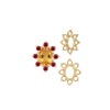 ITI NYC 8 Stone Cluster Pendants (3.00 x 2.00 mm - 14.00 x 12.00 mm)