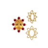 ITI NYC 8 Stone Cluster Pendants (3.00 x 2.00 mm - 14.00 x 12.00 mm)