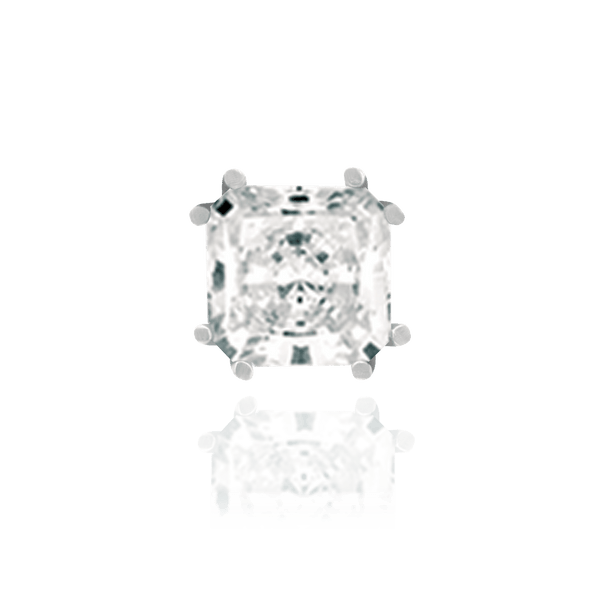 ITI NYC Eight Prong Cushion Cut Settings in Sterling Silver (4.00 mm - 10.00 mm)