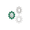 ITI NYC Basket 10 Stone Oval Clusters (5.00 x 3.00 mm - 8.00 x 6.00 mm)