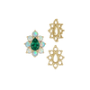 ITI NYC 8 Stone Pear Shape Cluster Tops (5.00 x 3.00 mm - 8.00 x 6.00 mm)