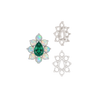 ITI NYC 8 Stone Pear Shape Cluster Tops (5.00 x 3.00 mm - 8.00 x 6.00 mm)