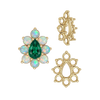 ITI NYC 8 Stone Pear Shape Cluster Tops (5.00 x 3.00 mm - 8.00 x 6.00 mm)