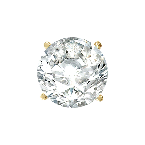 ITI NYC Four Prong Round Heavy Wire Basket Settings in 14K Gold (1.30 mm - 25.00 mm)