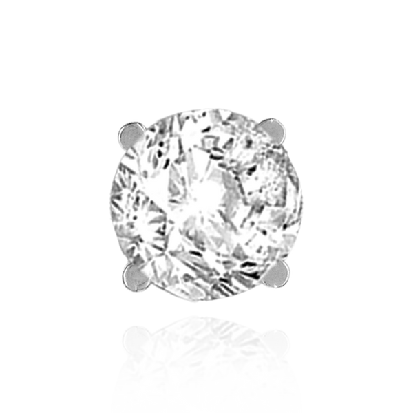 ITI NYC Four Prong Heavy High Setting in Sterling Silver (4.50 mm - 9.00 mm)