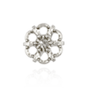 Seven Stone Cluster on Six Prong Tiffany Settings with Peg (7 x 1.00 mm - 7 x 3.40 mm)
