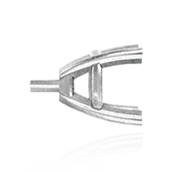 ITI NYC Four Prong Square Solitaire Settings With Peg in 14K Gold (3.50 mm - 10.00 mm)