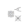 ITI NYC Four Prong Cushion Cut Solitaire Settings With Peg in 14K Gold (3.50 mm - 10.00 mm)