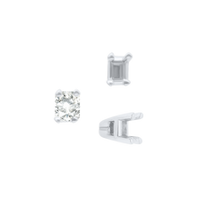 Load image into Gallery viewer, ITI NYC Four Prong Casted Emerald Tiffany Settings in 14K Gold (3.50 x 2.50 mm - 12.00 x 10.00 mm)
