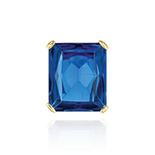 Load image into Gallery viewer, ITI NYC Four Prong Emerald Shape Heavy Tapered Settings in 14K Gold (10.00 x 8.00 mm - 28.00 x 22.00 mm)
