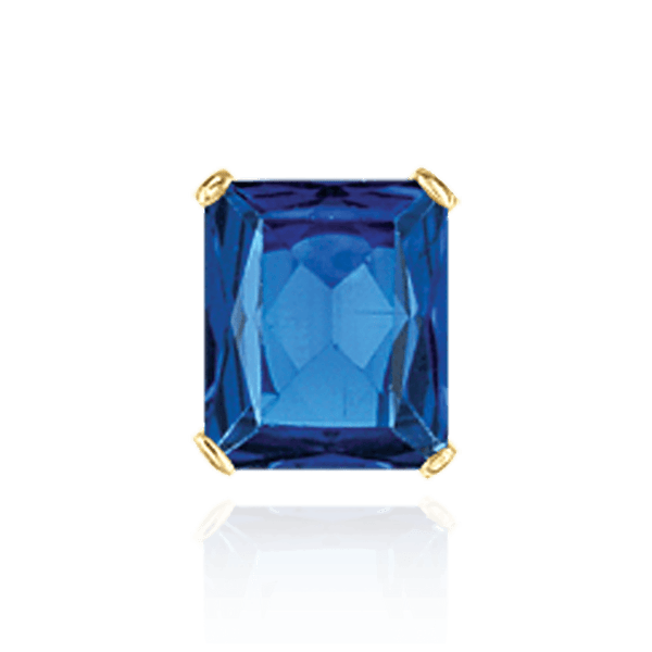 ITI NYC Four Prong Emerald Shape Heavy Tapered Settings in 14K Gold (10.00 x 8.00 mm - 15.00 x 13.00 mm)