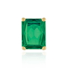 ITI NYC Four Prong Emerald Shape Tapered Base Wire Basket Settings in Sterling Silver (5.00 x 3.50 mm - 14.00 x 13.50 mm)