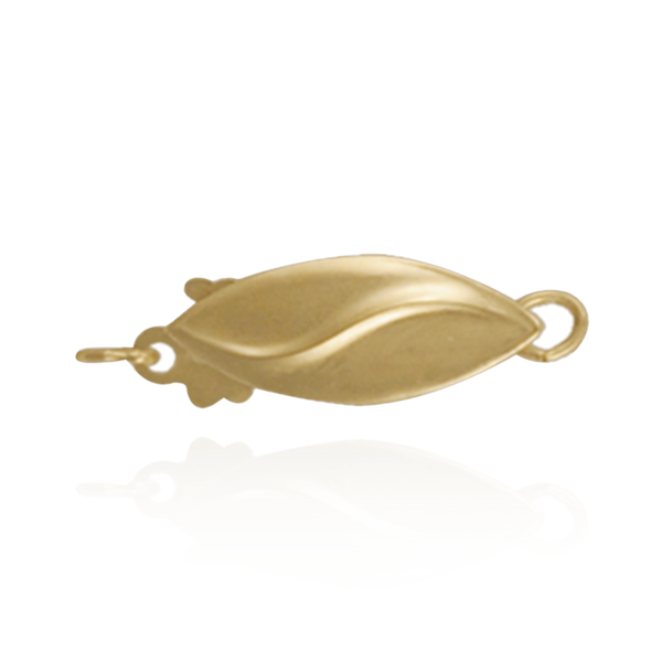 ITI NYC Fish Hook Oval Pearl Clasp (14 mm)