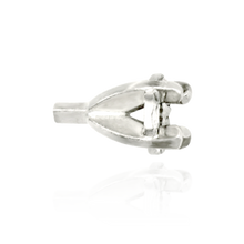 Load image into Gallery viewer, Diamond Cut Faceted Illusion on Tiffany Settings with Peg (1.75 mm - 3.50 mm)
