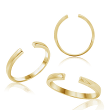 Load image into Gallery viewer, ITI NYC Standard Weight Half Round Flat End Shank
