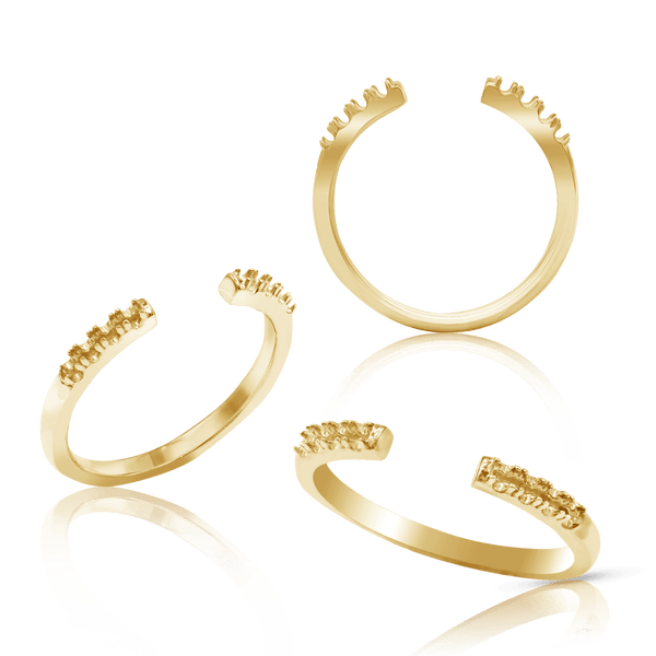 ITI NYC Accented Shank with Side Stones