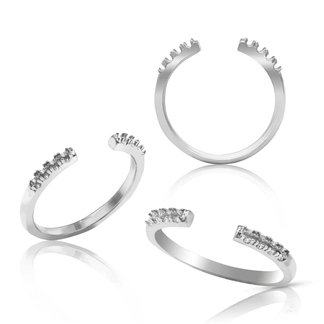 ITI NYC Accented Shank with Side Stones