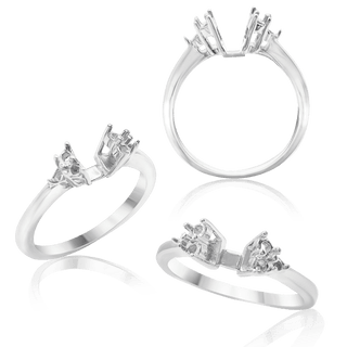 Six Stone Round Accented Remount