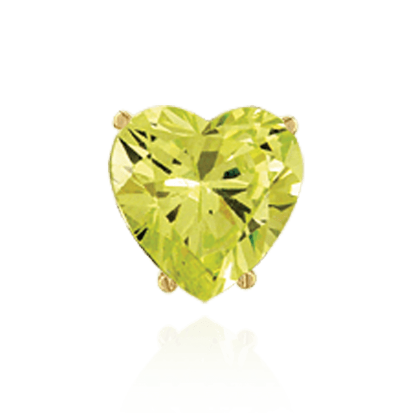 ITI NYC Four Prong Heart Shape Wire Basket Settings in 14K Gold (3.00 x 3.00 mm - 9.00 x 9.00 mm)