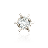 Illusion on Six Prong Tiffany Settings with Peg (1.00 mm - 3.50 mm)