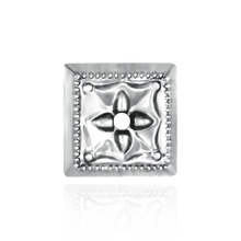 Load image into Gallery viewer, Square Ring Tops with Star Pattern (7.00 mm - 8.00 mm)
