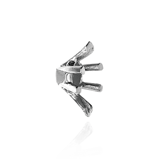 ITI NYC V-End Marquise Shape Solitaire Settings in Platinum (7.0 x 3.5 mm - 19.0 x 11.0 mm)