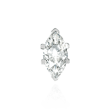 Load image into Gallery viewer, ITI NYC V-End Marquise Shape Solitaire Settings in Platinum (7.0 x 3.5 mm - 19.0 x 11.0 mm)
