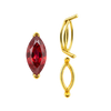 ITI NYC V-End Marquise Shape Wire Basket Settings in 14K Gold (3.50 x 1.50 mm - 20.00 x 10.00 mm)