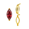 ITI NYC V-End Marquise Shape Wire Basket Settings in 14K Gold (3.50 x 1.50 mm - 20.00 x 10.00 mm)
