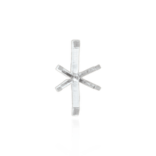 Load image into Gallery viewer, Six Prong Marquise Shape Tiffany Settings With Peg in Platinum (6.00 x 3.00 mm - 13.00 x 6.00 mm)
