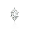ITI NYC Six Prong Marquise Shape Tiffany Settings With Peg in Platinum (6.00 x 3.00 mm - 13.00 x 6.00 mm)