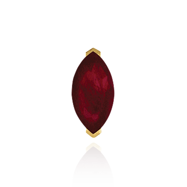 ITI NYC V-End Marquise Shape Single Base Settings in 14K Gold (3.50 x 1.50 mm - 14.00 x 7.00 mm)