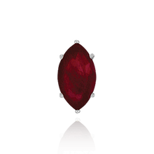 Load image into Gallery viewer, ITI NYC Six Prong Marquise Shape Tapered Base Wire Basket Settings in Sterling Silver (4.25 x 1.75 mm - 21.00 x 10.50 mm)
