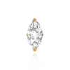 ITI NYC V-End Marquise Shape Solitaire Settings With Peg in 14K Gold (5.50 x 2.75 mm - 15.00 x 7.00 mm)