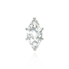 ITI NYC V-End Marquise Shape Tiffany Settings with Peg in 14K Gold (6.00 x 3.00 mm - 14.75 x 7.25 mm)