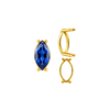 ITI NYC Four Prong Marquise Shape Single Base Settings in 14K Gold (6.00 x 3.00 mm - 20.00 x 10.00 mm)