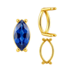 ITI NYC Four Prong Marquise Shape Single Base Settings in 14K Gold (6.00 x 3.00 mm - 20.00 x 10.00 mm)