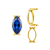 ITI NYC Four Prong Marquise Shape Single Base Settings in 14K Gold (6.00 x 3.00 mm - 20.00 x 10.00 mm)