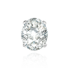 ITI NYC Four Prong Oval Tapered Settings With Pads in Sterling Silver (5.00 x 3.00 mm - 16.00 x 12.00 mm)