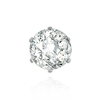 ITI NYC Six Prong Round Light and Low Tiffany Settings With Peg in Platinum (Die-Struck) (3.25 mm - 9.75 mm)