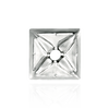 Square Plates for Round Stone with Patterned Top (7.00 mm - 8.00 mm)