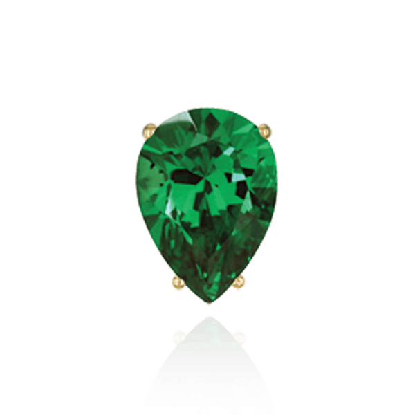 ITI NYC Four Prong Pear Shape Single Base Settings in 14K Gold (5.00 x 3.00 mm - 24.00 x 16.00 mm)