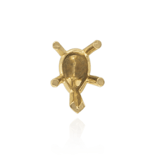 Load image into Gallery viewer, ITI NYC V-End Pear Shape Solitaire Settings in 14K Gold (5.00 x 3.00 mm - 15.00 x 9.00 mm)
