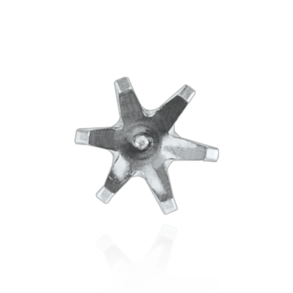 ITI NYC Six Prong Round Tiffany Settings With Peg in 14K Gold (4.00 mm - 8.00 mm)