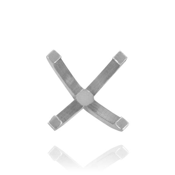 ITI NYC Four Prong Round High Tiffany Settings With Peg in Sterling Silver (Die-Struck) (3.25 mm - 8.50 mm)