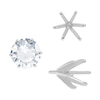 ITI NYC Six Prong Round Heavy High Tiffany Settings With Peg in Sterling Silver (Casting) (3.25 mm - 9.25 mm)