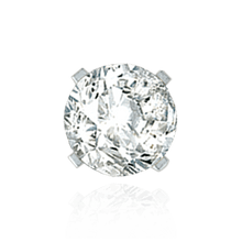 Load image into Gallery viewer, ITI NYC Four Prong Round Medium High Tiffany Settings With Peg in 14K Gold (Die-Struck) (3.00 mm - 6.50 mm)
